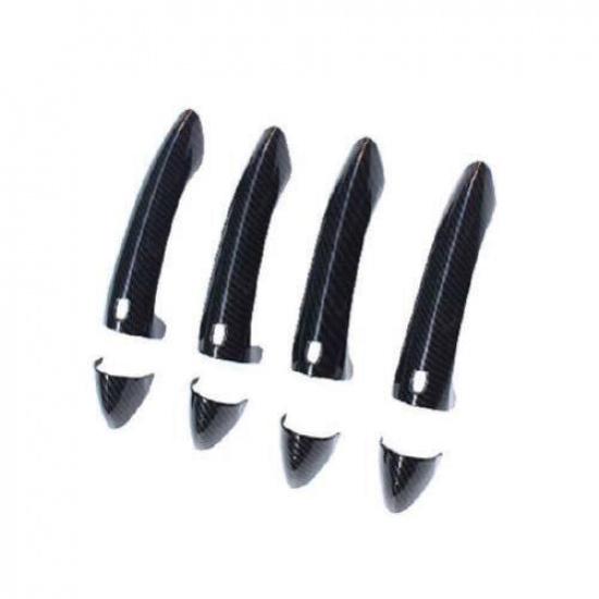 For Buick Envision -21 Carbon Fiber Exterior Side Door Handle Cover Car Trim
