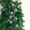 Black Christmas Tree Decoration, Christmas Branches, Halloween Decoration, Party Decorations,10pc