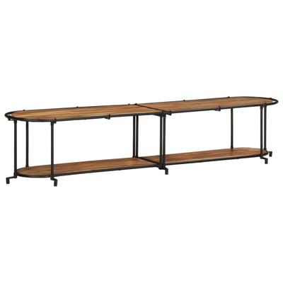 TV Stand 200 X 42 X 40 Cm Solid Acacia Wood