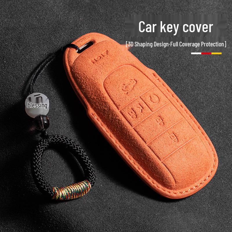 GAC Aion S Schlüsselhülle Aions Dreifarbiger Charme für 580LX V Auto - Yplus Tasche für Herren mit SAMX Flip