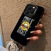 Band G-Guns N Roses Phone Case For 17 Pro Max IPhone 16 Pro Max 15 14 Plus 12 13 X XS Max 11 Colorful Silver Cover