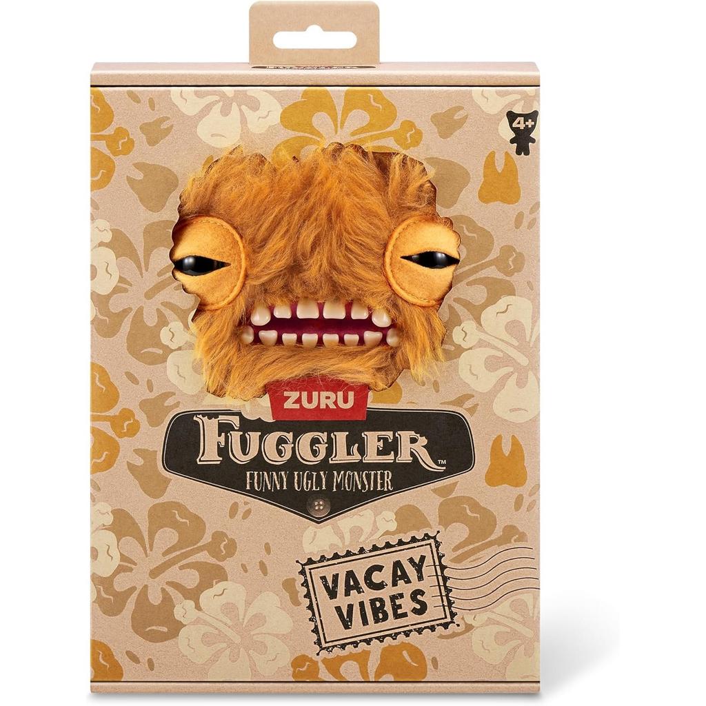 Munch Fuggler Dovolenková atmosféra Plyšová hračka Hnědá Věk 4+ Mazlivá Měkká Sběratelská Dárek