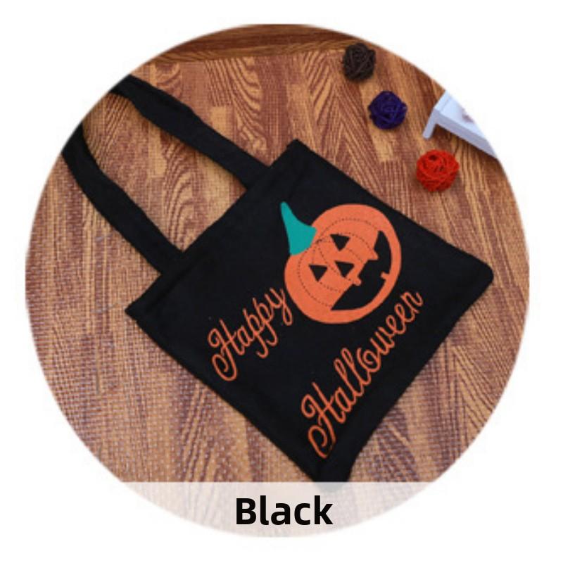 Halloween Pumpkin Tote Bag Spooky Children's Non-woven Spider Decorations Spooky Candy Bags