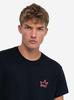 MyStars Angel Men's Black Short Sleeve T-Shirt 2XL
