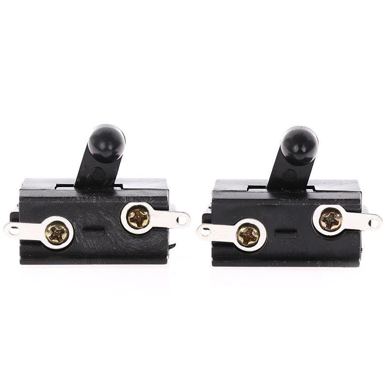 2 Pcs Electric Hair Trimmer Clipper Replacement Power Switch Clipper Accessory