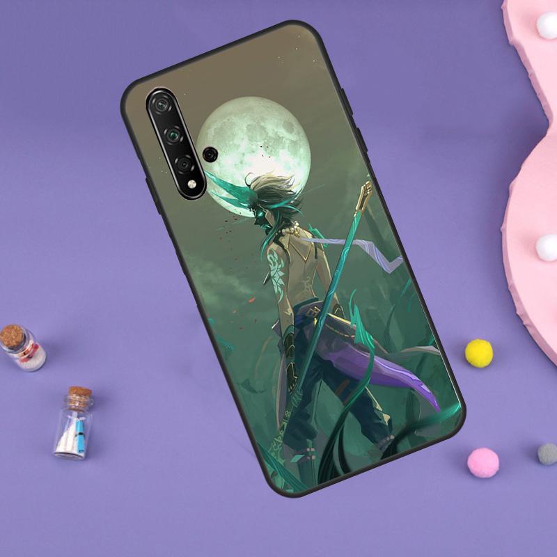 Genshin Impact Xiao For Huawei Nova 7i 8i 11i 12i 12s 9 10 SE Y60 Y61 Y70 Y72 Y73 Y90 Y91 P20 P40 P30 Lite Case