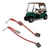 2pcs Starter Brush Set 103347301 High Performance Generator Brush Replacement for EZGO Club Car