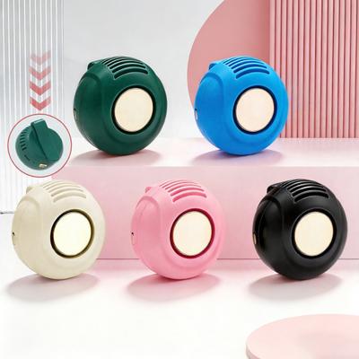 Yousheng Portable Silent Mini Bladeless Electric Fan 3-Level Adjustable Wind Clip-On Fan for Shirt Waist Bag Hands-Free Cooling Device for Outdoor
