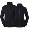 Outdoor Fleece Jacket for Men & Women - Thick Warm Polar Fleece Cardigan with Optional Logo for Autumn/Winter.