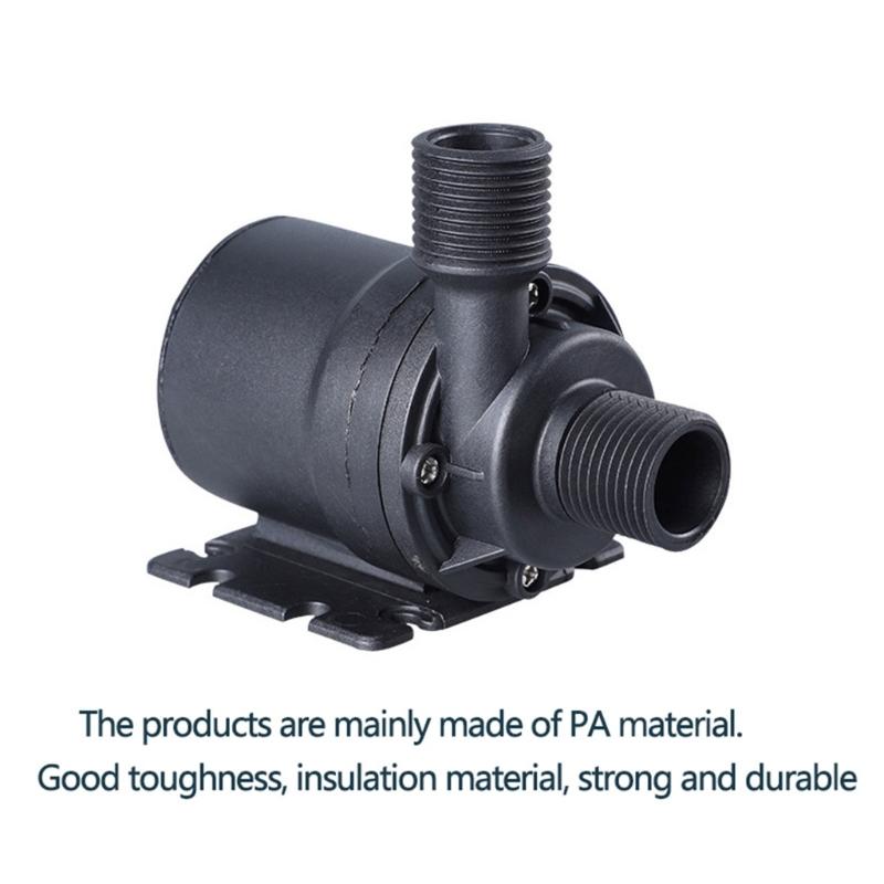 Versatile & Dependable Water Pump 12V/24V Powerful Water Pump Brushless Water Pump Plastic for Various Applications
