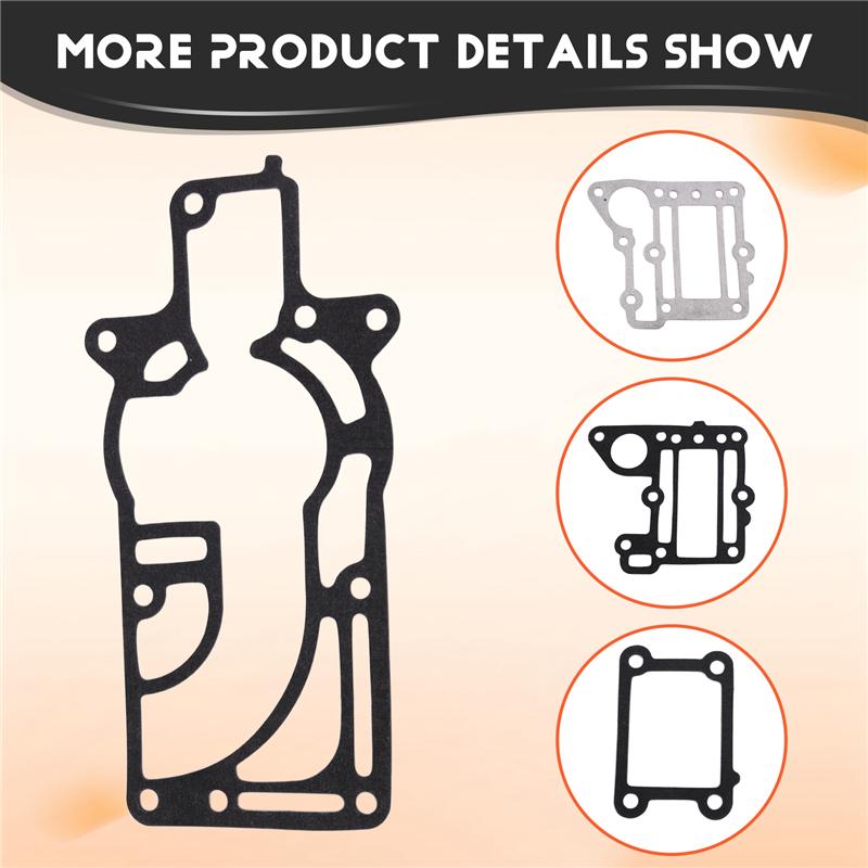 A58X-Power Head Gasket Kit Set 6E3-W0001-A4 For 4HP 5HP Outboard Motor 6E3-W0001