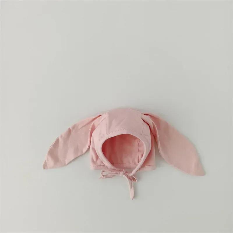 Hot Newborn Hat Cute Cartoon Bunny Bear Ear Beanie for Infant Baby Boy Girl Korean Baby Hat Spring Autumn Toddler Cap