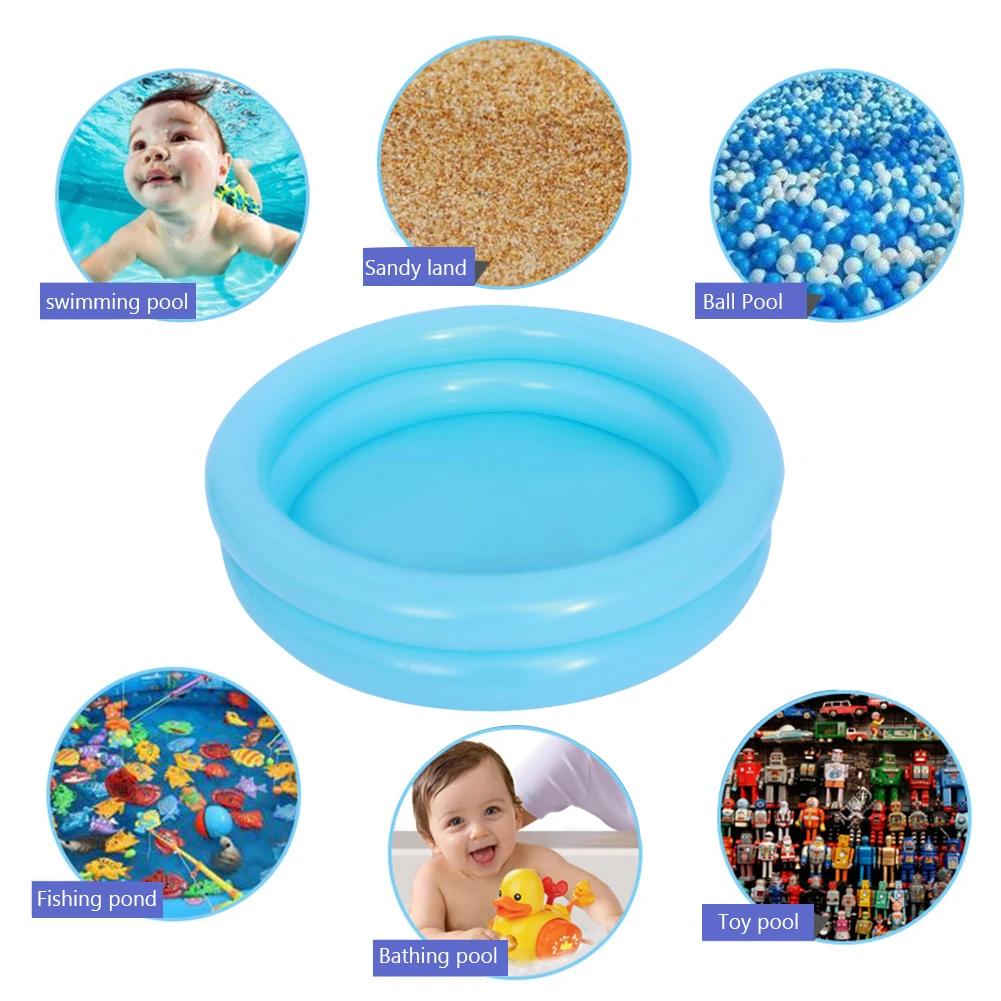 Summer Baby Inflatable Swimming Pool PVC Round Basin 65/60CM Portable Kids Swimming Pool Outdoors Sport Water Toys