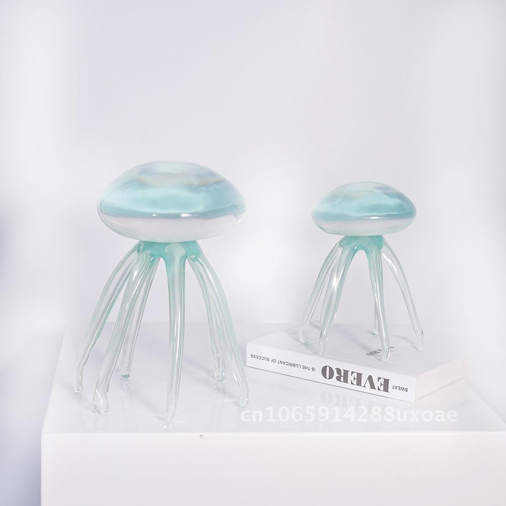 Modern Transparent Jellyfish Jewelry Home Soft Decoration Holiday Gift