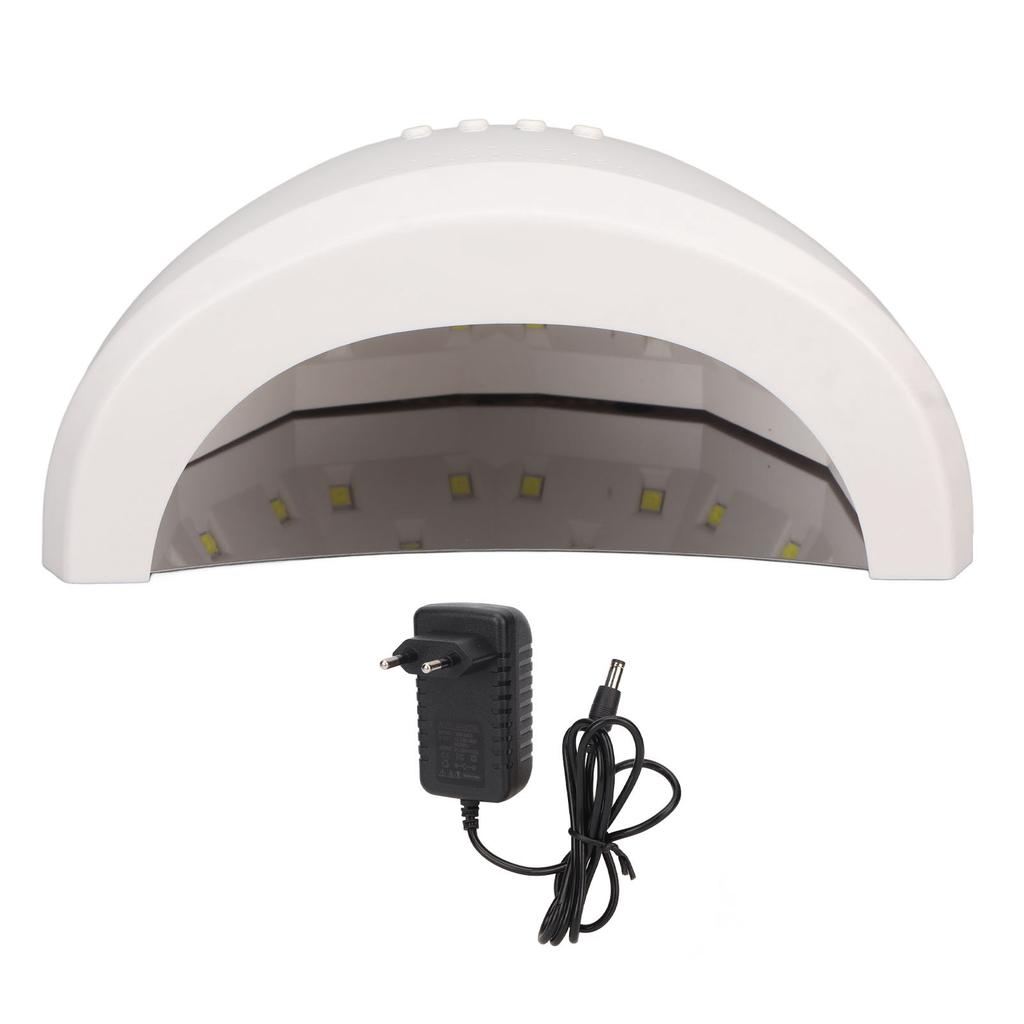 UV LED Nail Lamp 48W Touch Screen Smart Infrared Sensor UV Gel Nail Lamp with 30 LED Beads for Home