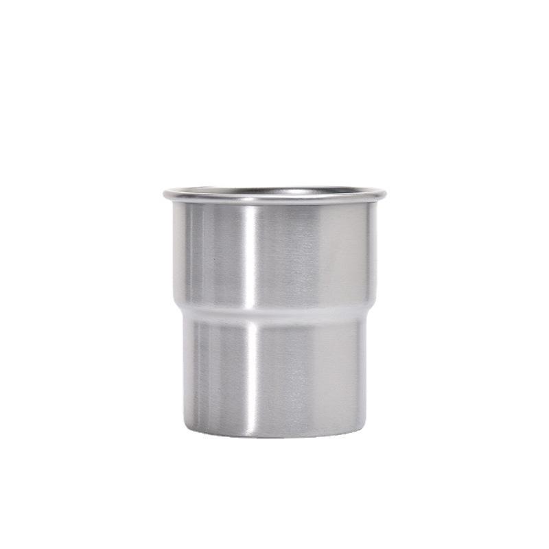 300ml/10oz Stainless Steel Drinkware Water Cup 304 Stainless Steel Coffee Cup Suitable for Family Outdoor Camping Travel Mug