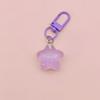 5pcs Resin Friendship Stars Keychain Pentagram Backpack Pendant  Home Decoration