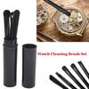 5Pcs Watch Accessory Watch Cleaning Brush Set Wristwatch Movement Small Part Cleaning Soft Brushes Set Tool For Watchmaker