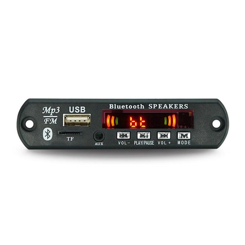 Wireless Bluetooth 5.0 5V Mp3  Board Car Audio Usb Tf Fm Radio Module Mp3 Player With Remote Control