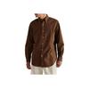 Polo Ralph Lauren Solid Button-Down Fitted Long Sleeve Shirt Men shirts Dark-Brown 710794141-034