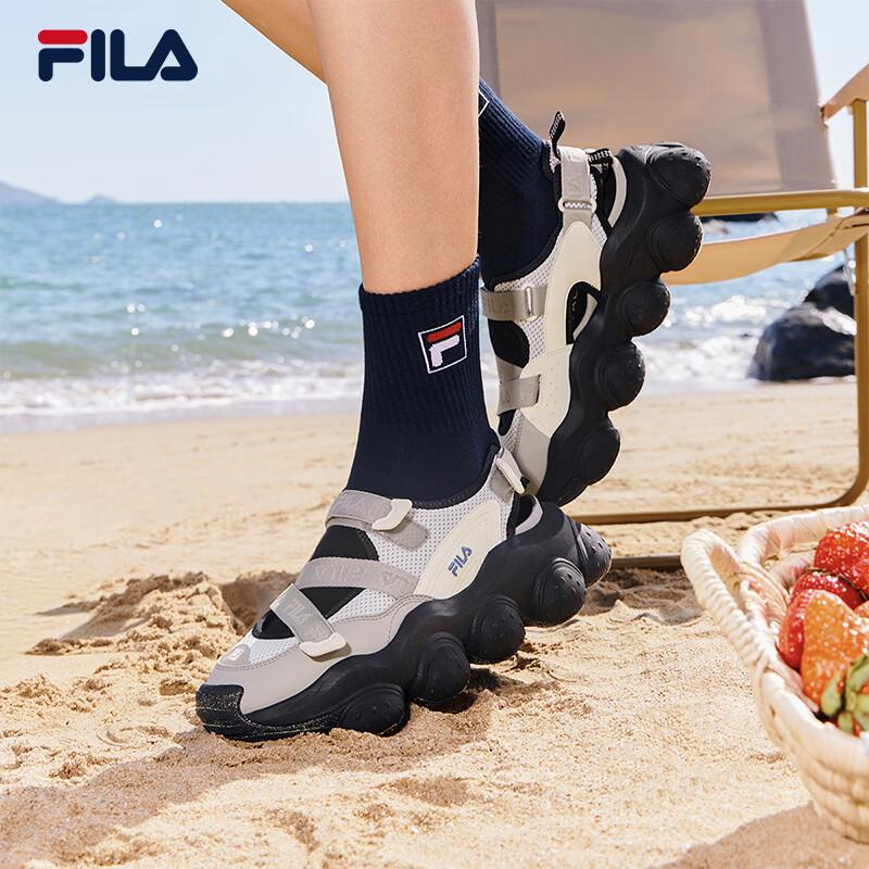 Женские спортивные сандалии на платформе FILA с клубникой US 7
