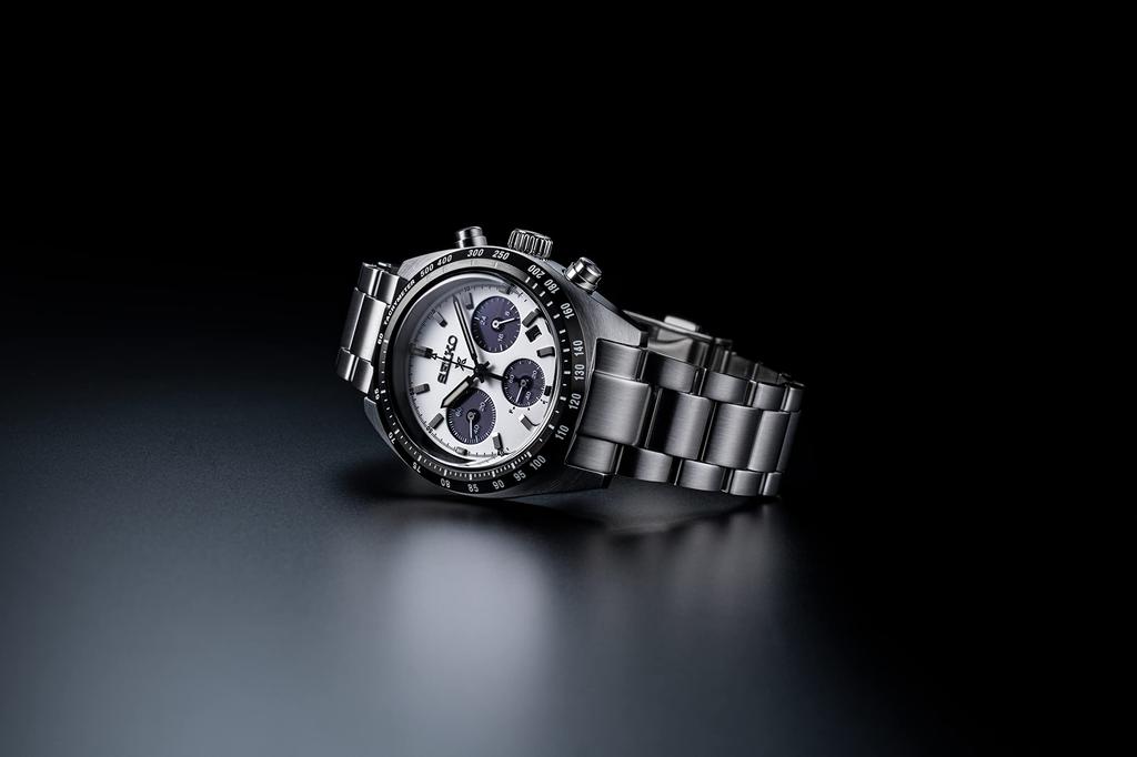 Seiko Watch Prospex SPEEDTIMER Solar Chronograph Watch SBDL085 Silver Men's