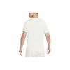 Jordan Gradient Letter Print Round Neck Short Sleeve T-Shirt Men Tops Beige DR1412-133