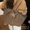 Suede Bag Women's 2025 New Trendy Autumn and Winter Large-capacity Tote Bag Commuter Shoulder Underarm Bag Handbag