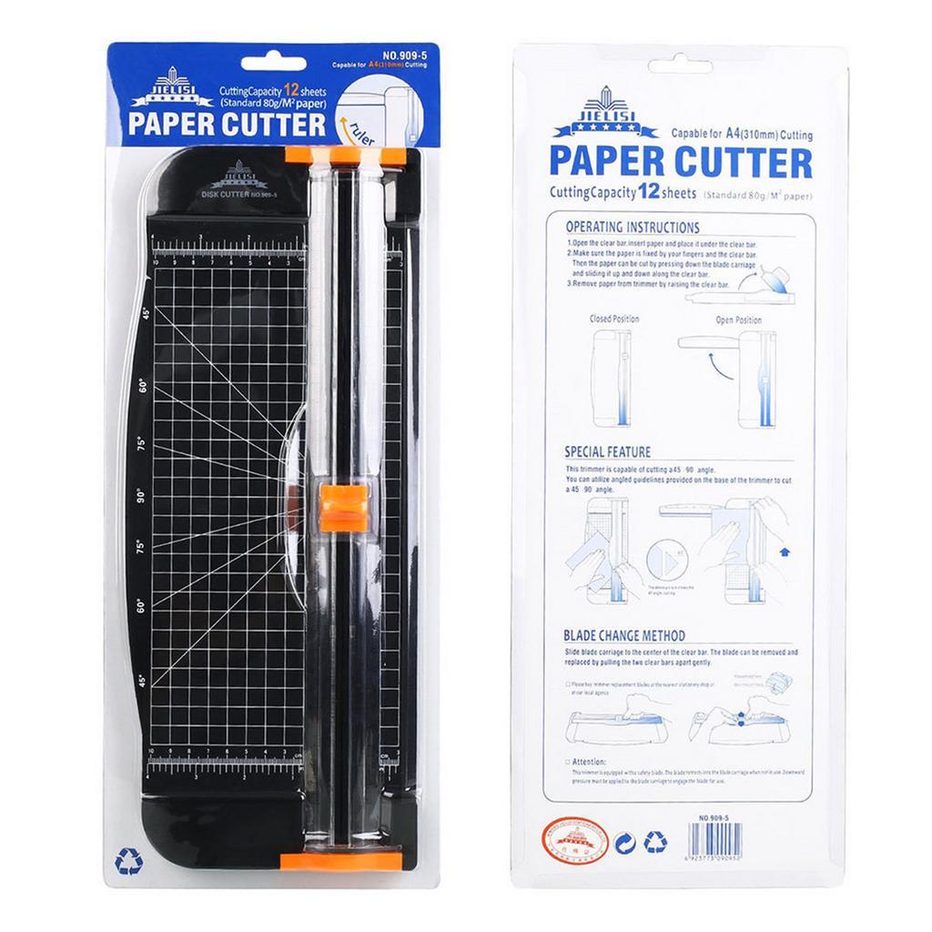 A4 Precision Rotary Paper Photo Card Cutter Heavy Duty Trimmer Ruler Guillotine