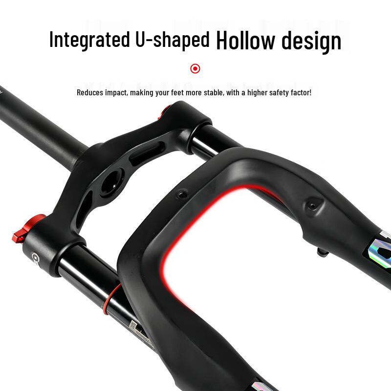 GEETHA 135MM Вилка з повітряною амортизацією на широких покришках