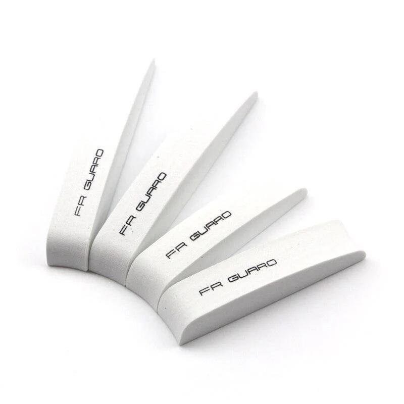 

4 шт., защита для двери автомобиля, полоса, защита от царапин, наклейки на резиновый бампер автомобиля, защита края двери, украшение автомобиля белый