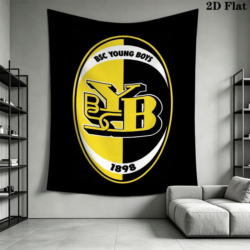 Bsc Young Boys Wall Tapestry Aesthetic Wall Hanging Printed Fabric Blanket Decorative Tapestries for Bedroom Living Room Home Decor