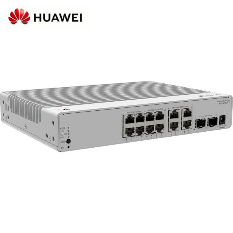 Huawei KunLing S210-4P8UN2X Multi-Rate Layer 2 Web-Managed Switch