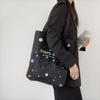 Spring/Summer Canvas Tote Bag: Japanese-Korean Style, Large Capacity, Versatile for Students and Everyday Use