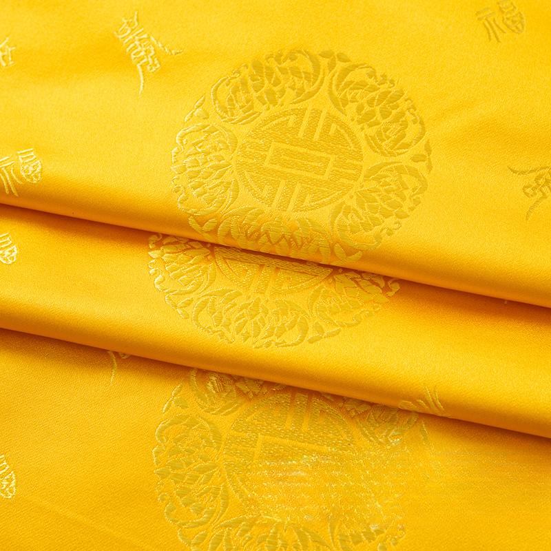 100x75cm Dragon Pattern Jacquard Brocade Fabric for Dresses Hanfu Cheongsam Pillowcases Upholstery Sewing Cloth Black Blue