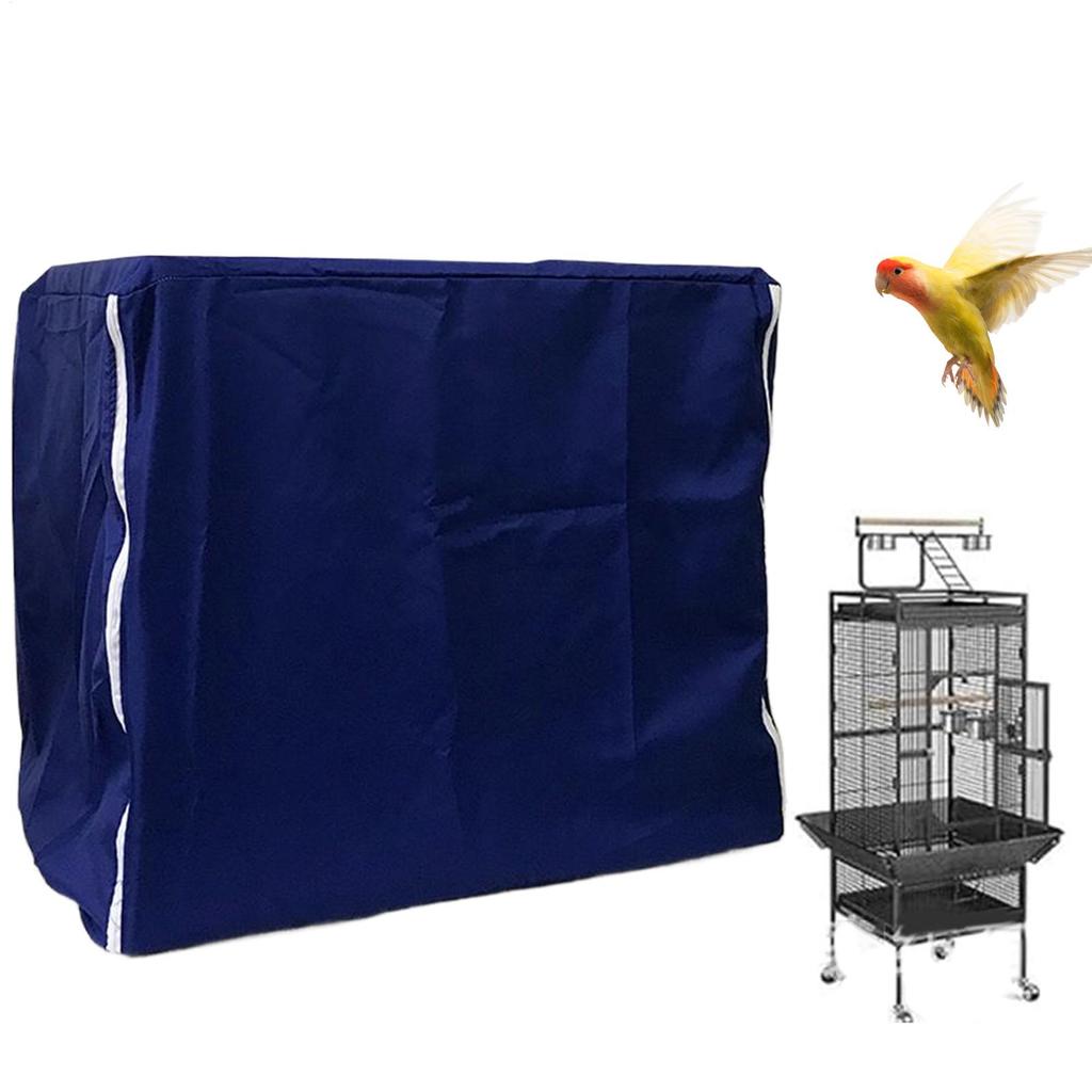 Bird Cage Cover Large Breathable Shading Sleep Night Blackout Cover Pet Bird Parrot Cage Guard for Mink Parakeet Lovebirds