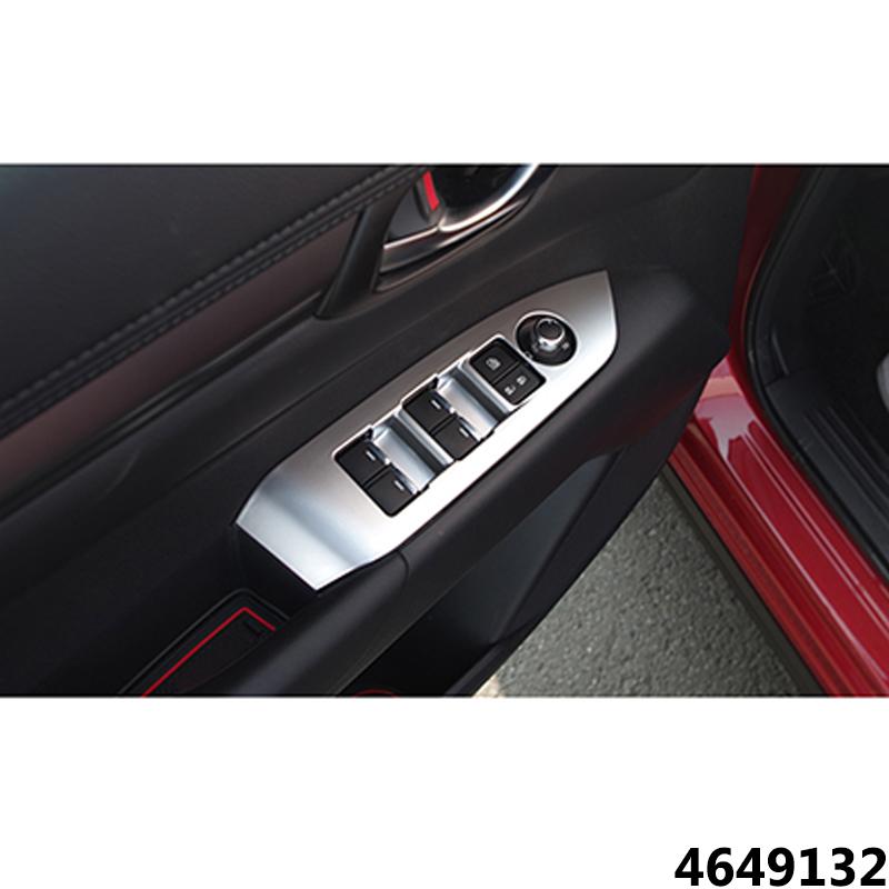 ABS Chrome For MAZDA CX-5 CX5 2nd Door Window Glass Lift Switch Button Decoration Trim Covers Car Interior Accessories 2017