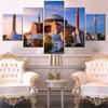 5 Pieces Canvas Wall Arts Poster Painting Architecture Hagia Sophia Istanbul Wallpaper Home Decor Picture Printing Artwork