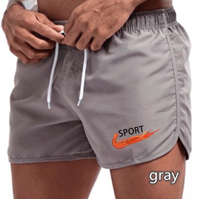 BBK-08 2025 Summer Men's Quick-Drying Swim Trunks Sports Pants Swimwear Beach Shorts Jogging Shorts
