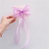 Mädchen Geschenk Niedlicher Pferdeschwanz Haarschmuck Temperament Kugeln Haarspange Mädchen Langes Band Schleife Haarnadel Prinzessin Geflochtenes Haar Kopfschmuck 2 STÜCKE