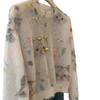 Chic Cat Print Studded Pullover Knitwear - Age-Reducing Lazy Style Women's Autumn Sweater 2024