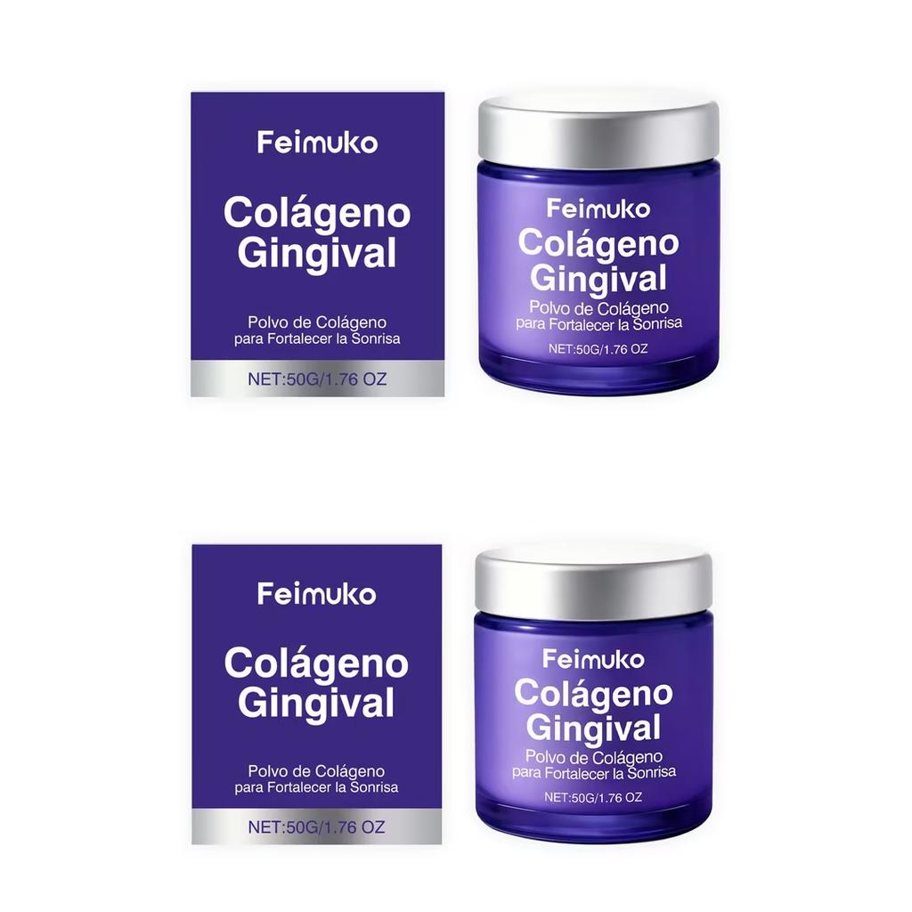 Collagen Teeth Cleaning Powder Mint Fresh Breath Repair Gum Enamel Sensitive Gentle Mouth Nursing Natural Teeth Whitening Powder