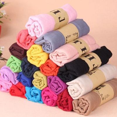 Novo Lenço Xale Hijab Muçulmano Longo de Algodão Linho Feminino Cachecóis Cor Sólida Macio Feminino Foulard Estoles de Praia Cachecol
