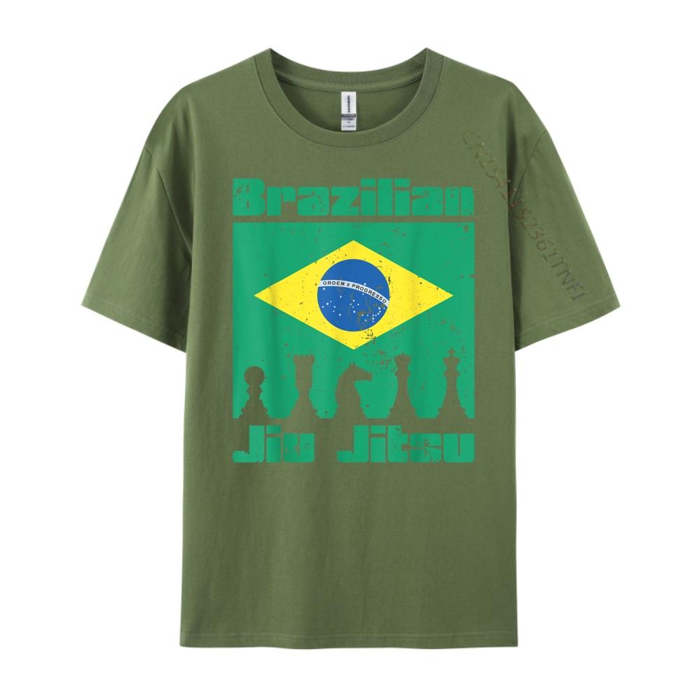 Jiu Jitsu Purple Blue Brown Black Belt Bjj Men Funny Shirts T Shirt Alphabet