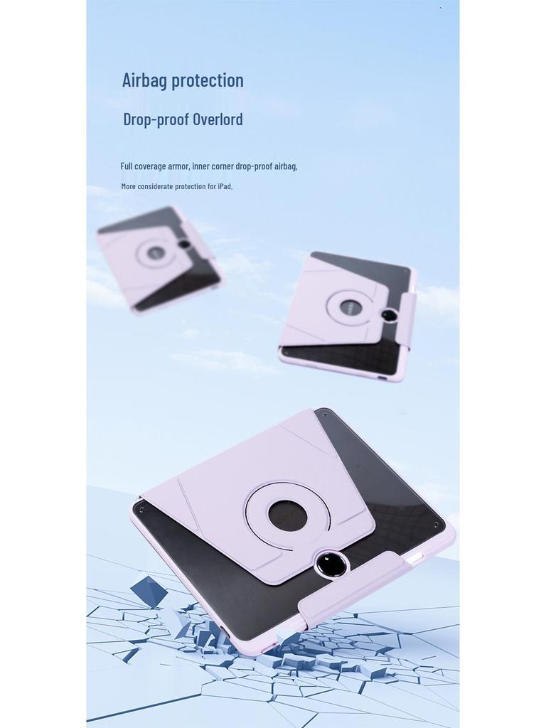 OPPO Pad 4 Pro/Pad 5 & OnePlus 2 Pro Vertical Leather Case with Folding Support