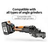 Quick Switches Angles Grinder Adapter Manual Operation Transform Functions Efficient Work Carbon Steel Adapter