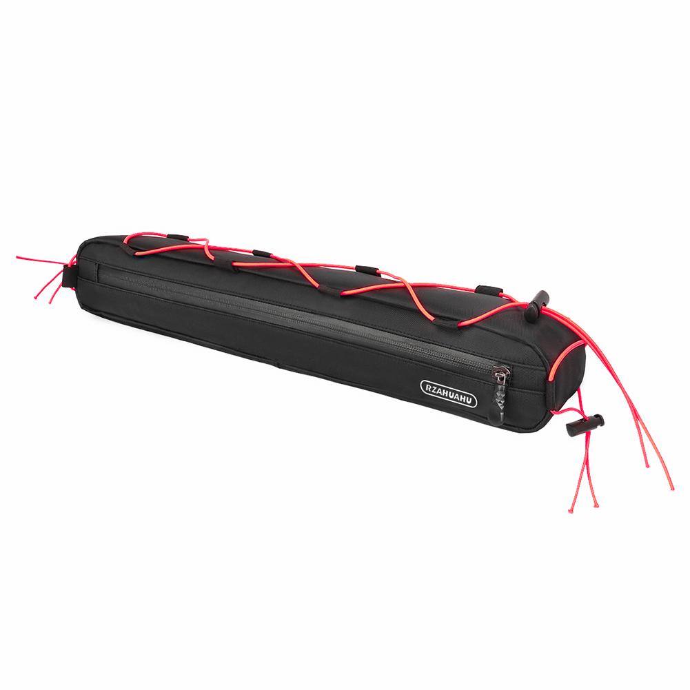 Bicycle Bag Nylon Bike Pouch Phone Case Waterproof Cycling Pannier Bag Large Capacity Easy Installation Cycling Equipment