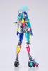 Girl Engine MOTORED CYBORG RUNNER SSX 155 PSYCHEDELIC RUSH Plastic Painted Movable Figure Non-scale & Die-cast