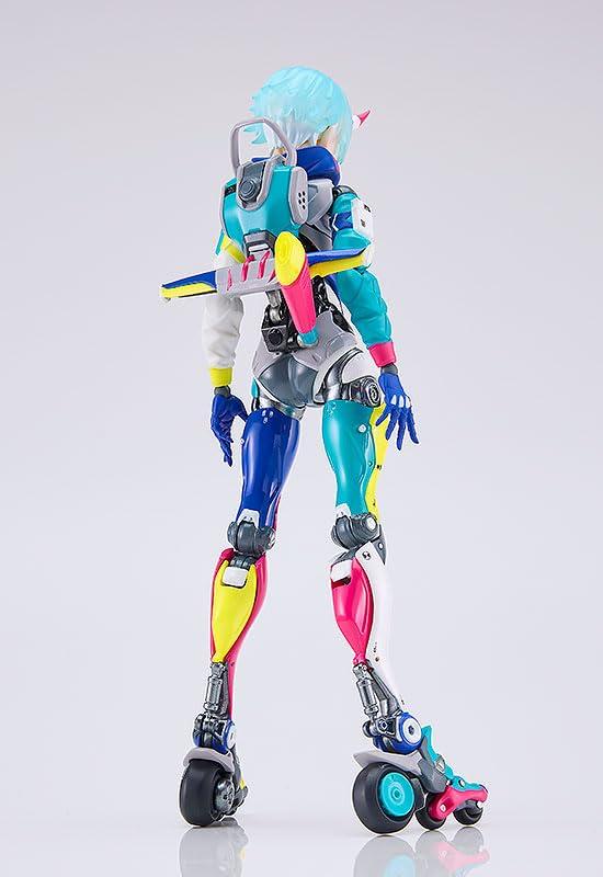 Girl Engine MOTORED CYBORG RUNNER SSX 155 PSYCHEDELIC RUSH Plastic Painted Movable Figure Non-scale & Die-cast
