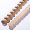 Baghetă Ornamentale din Lemn Biluțe 10 Bucăți/set Mărgele 3D Baghete Ornamentale din Lemn Accesorii DIY Handmade pentru Dulap Fereastră Raft